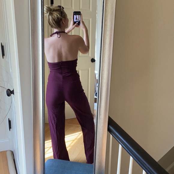 NWT wine jumpsuit🍷 - Picture 4 of 10